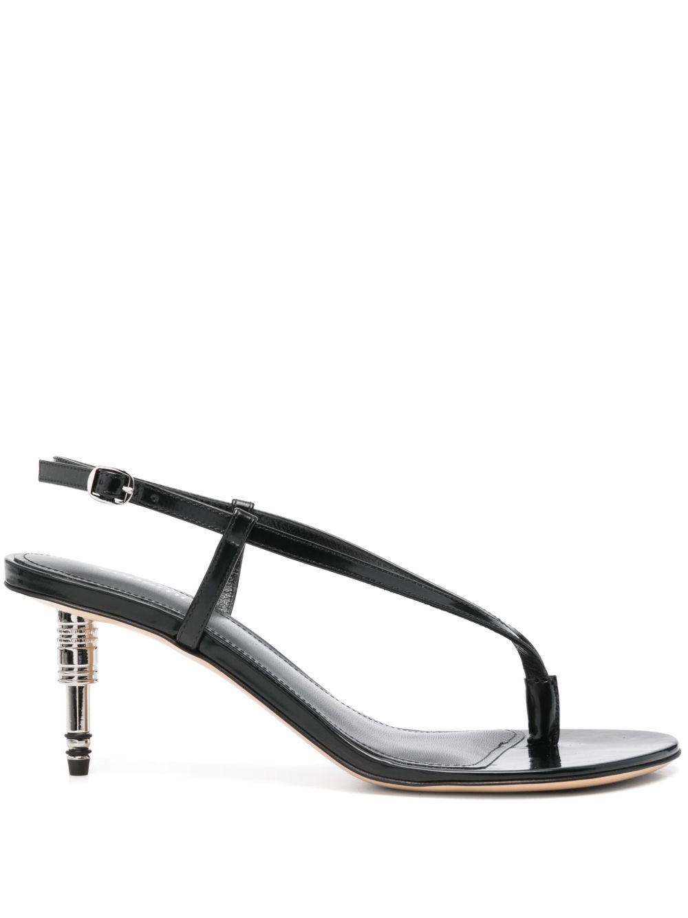 Coperni Jack Heel 低跟凉鞋（5.5厘米） - 黑色