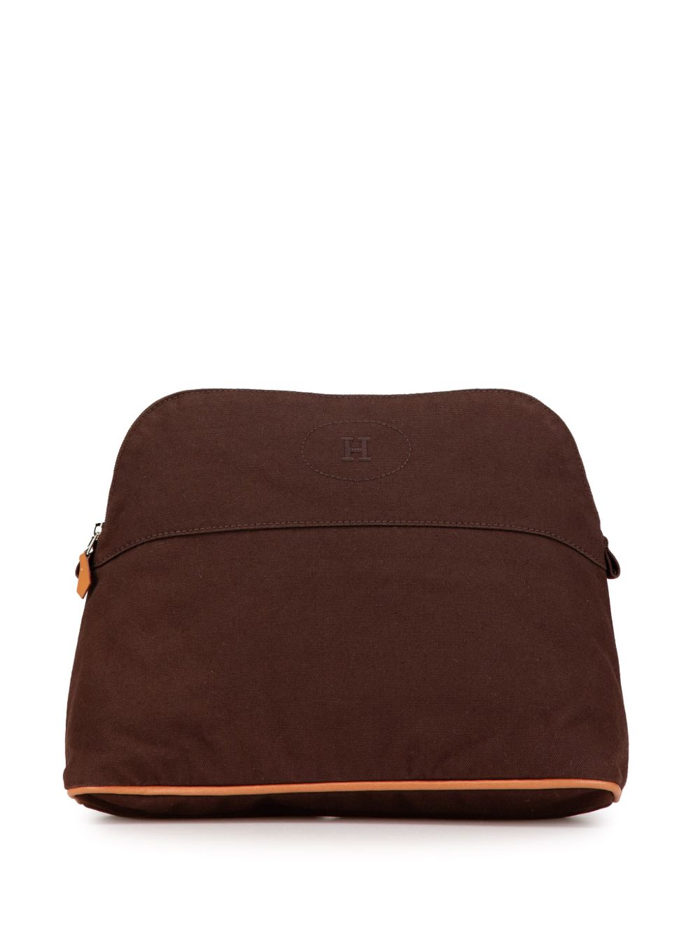 Hermès Pre-Owned 2010-2024 Toile Bolide Trousse de Voyage GM pouch - 褐色
