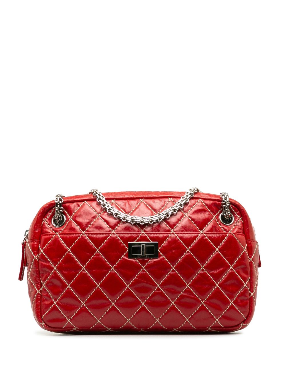 CHANEL Pre-Owned Reissue 中号相机包（2008-2009年典藏款） - 红色