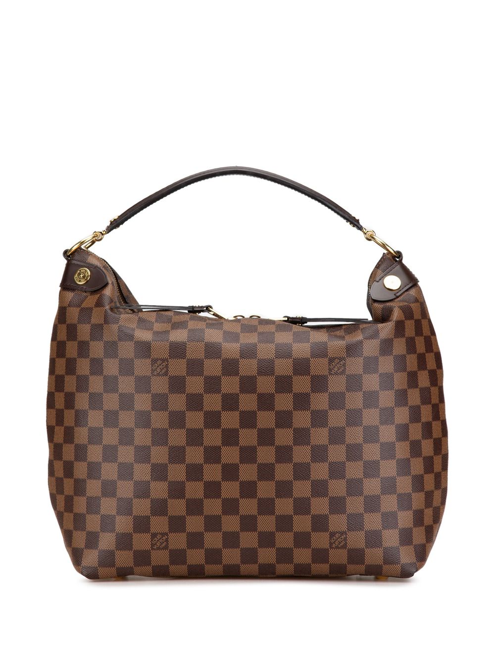 Louis Vuitton Pre-Owned 2016 Damier Ebene Duomo Hobo shoulder bag - 褐色