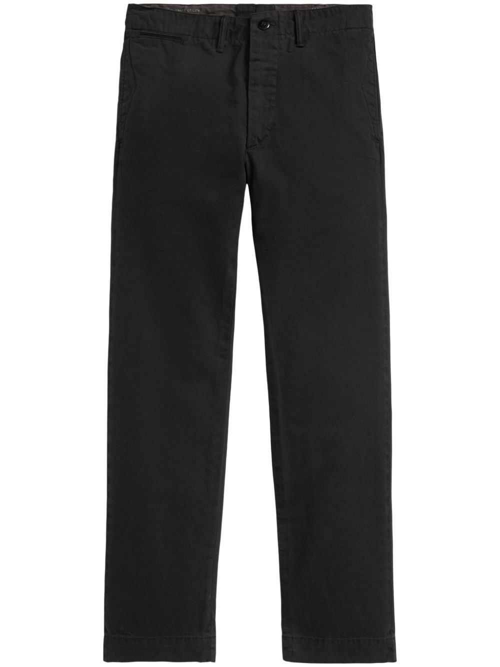 Ralph Lauren RRL 基本款棉长裤 - 黑色