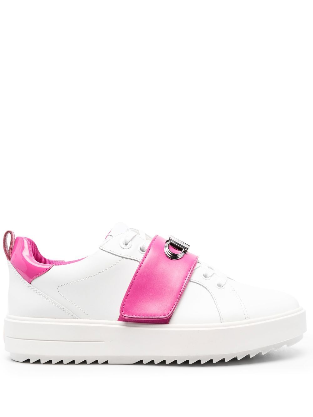 Michael Michael Kors Emmet logo标牌运动鞋 - 白色