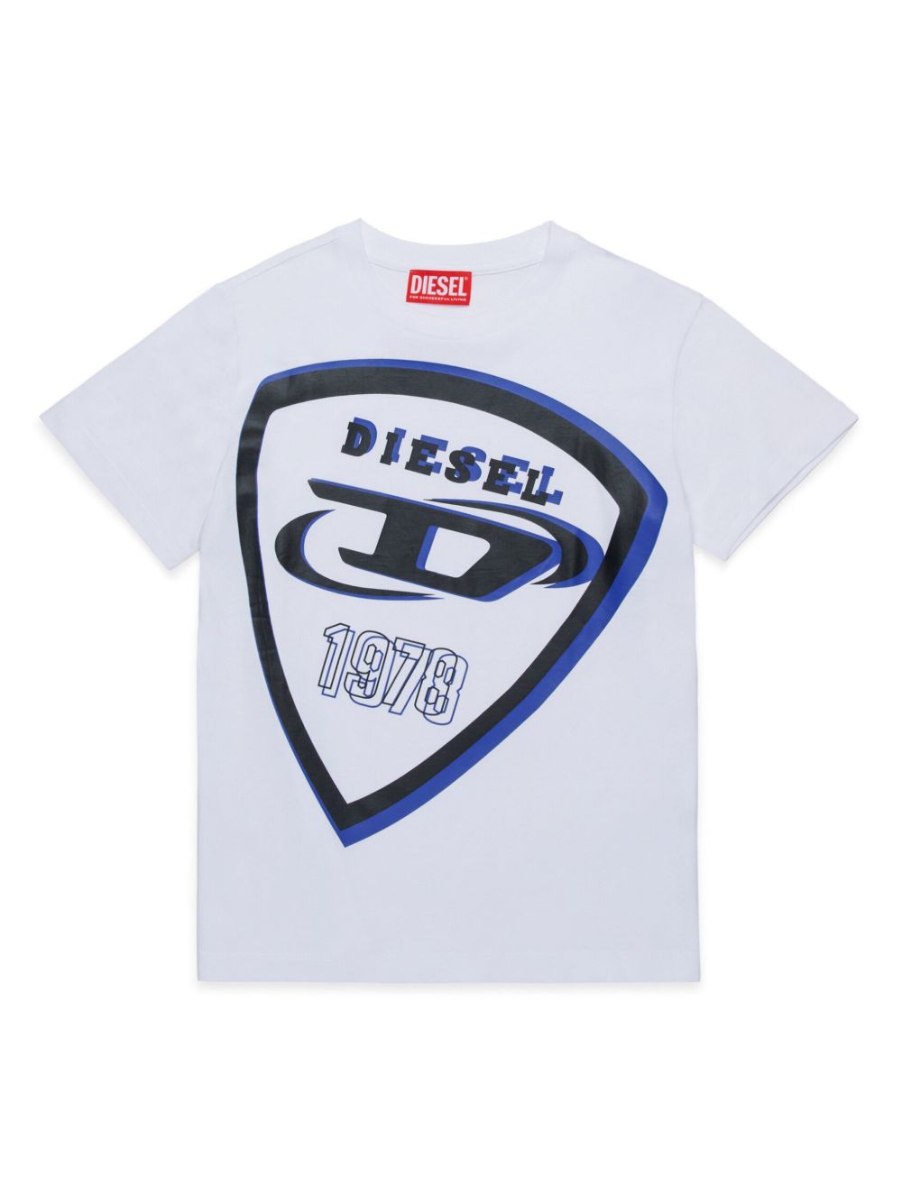 Diesel Kids Dug T恤 - 白色