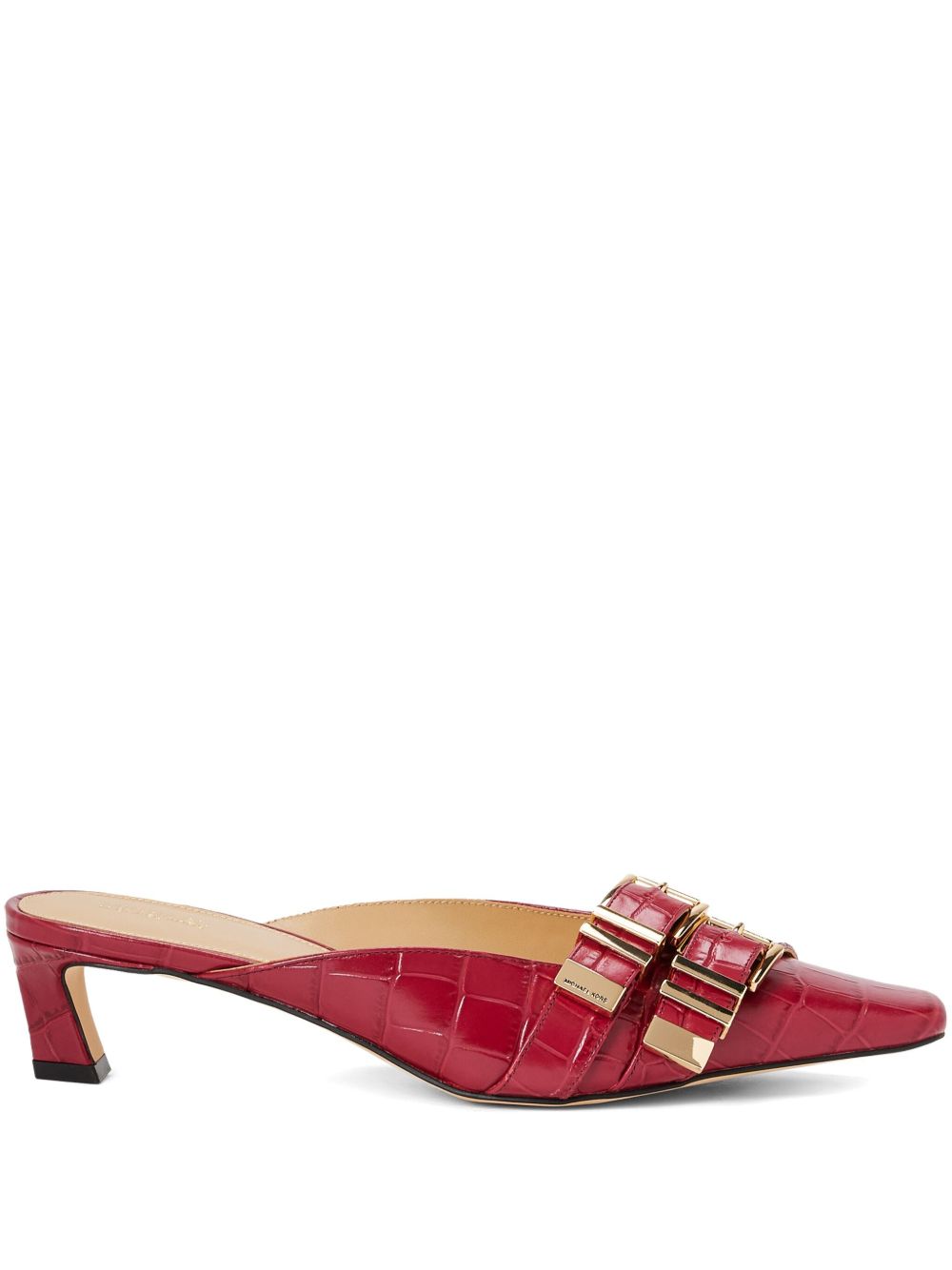 Michael Kors Darrington 低跟穆勒鞋（4厘米） - 红色