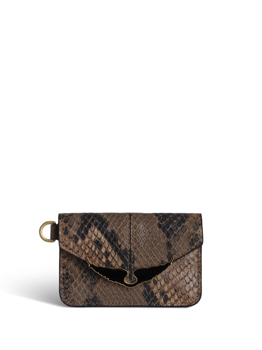 Zadig&Voltaire Borderline Pass 卡夹 - 褐色