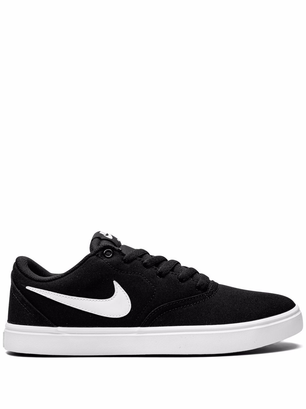 Nike SB Check Solar Canvas 板鞋 - 黑色