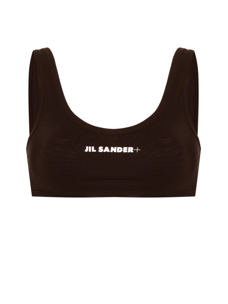 Jil Sander Logo Bikini Top