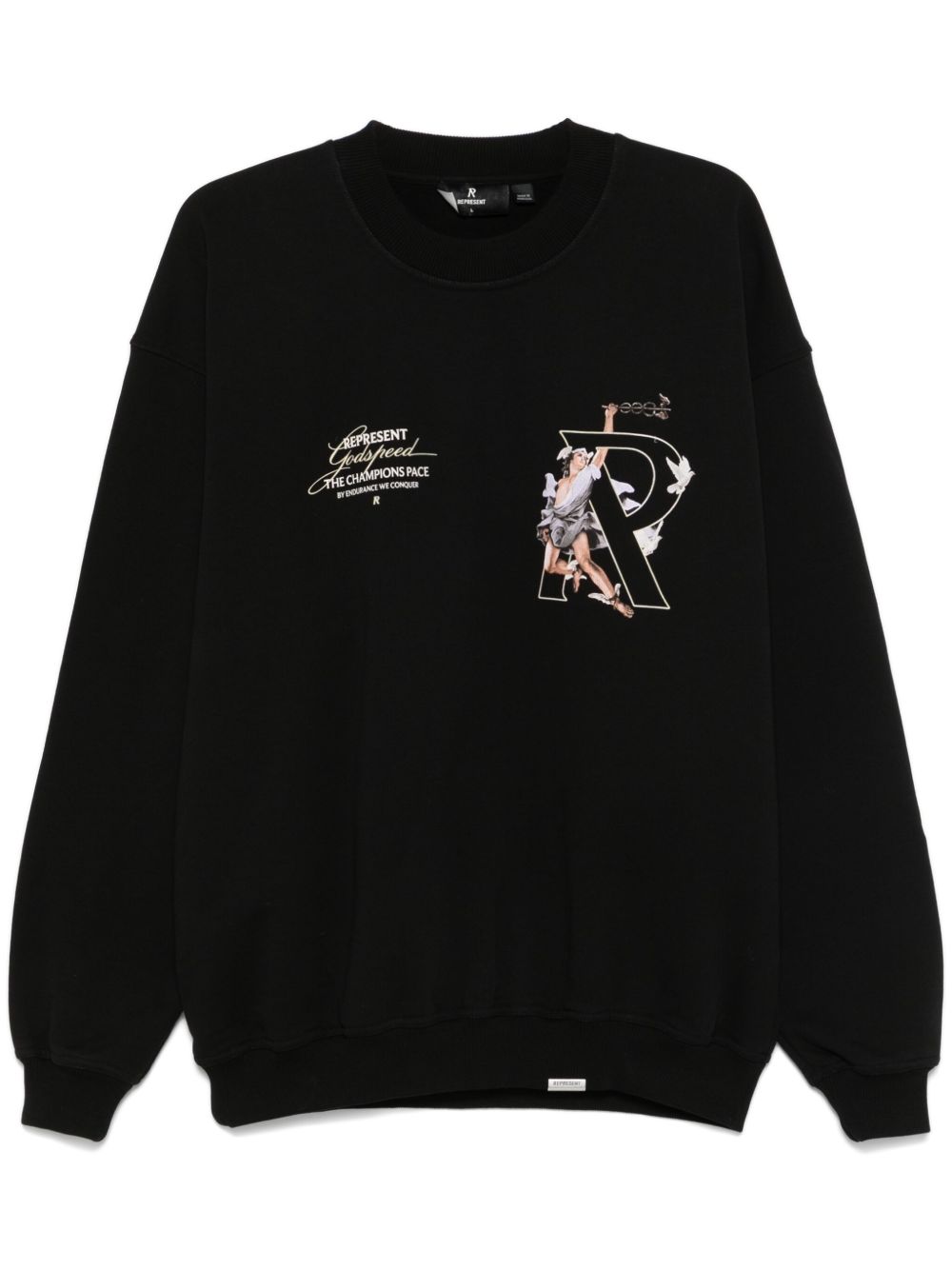 Represent Hermes 卫衣 - 黑色