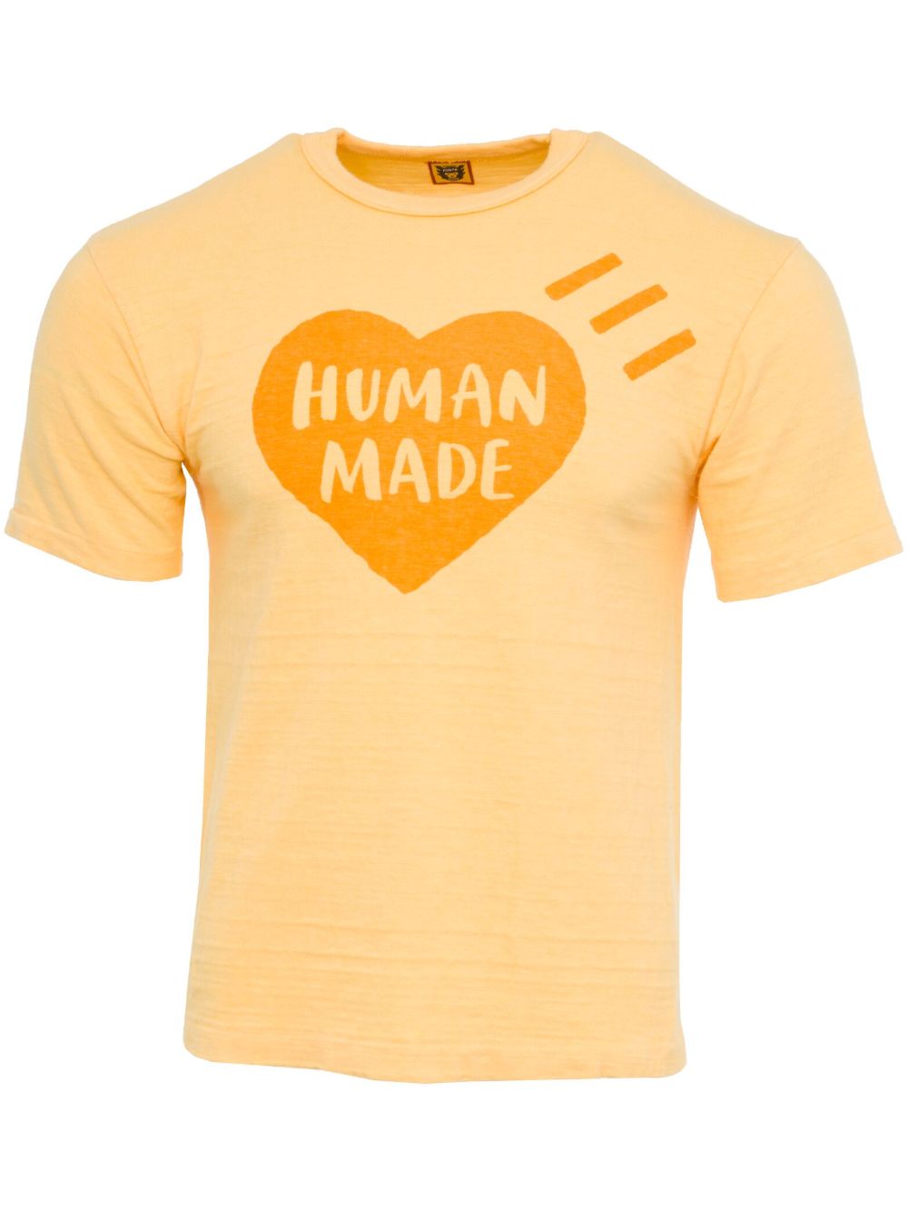 Human Made logo印花T恤 - 橘色