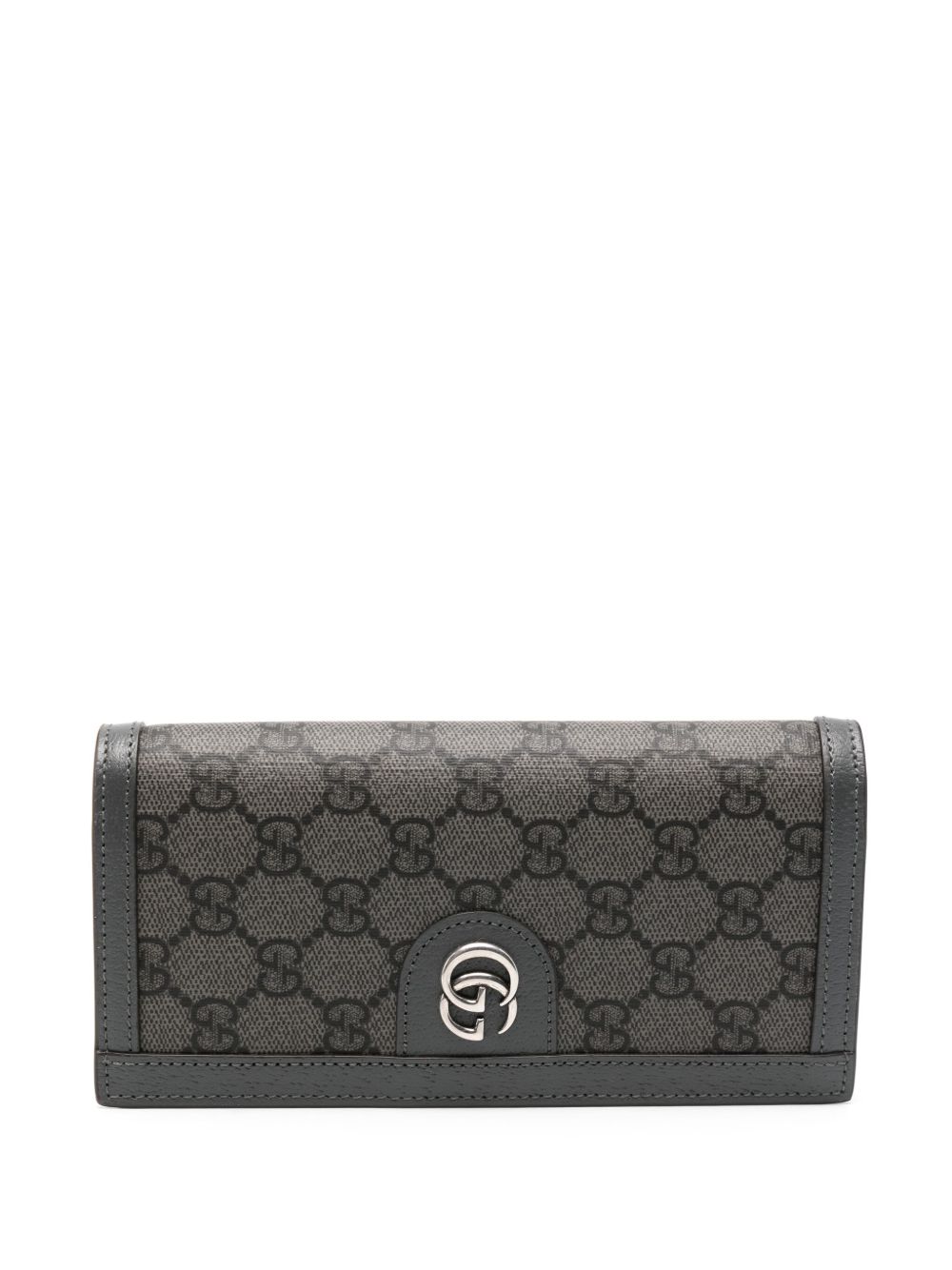 Gucci Ophidia GG卡夹 - 灰色