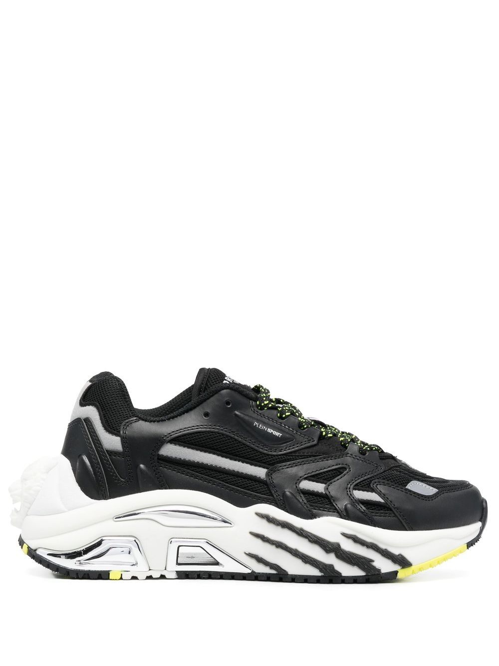 Plein Sport Runner 低帮运动鞋 - 黑色