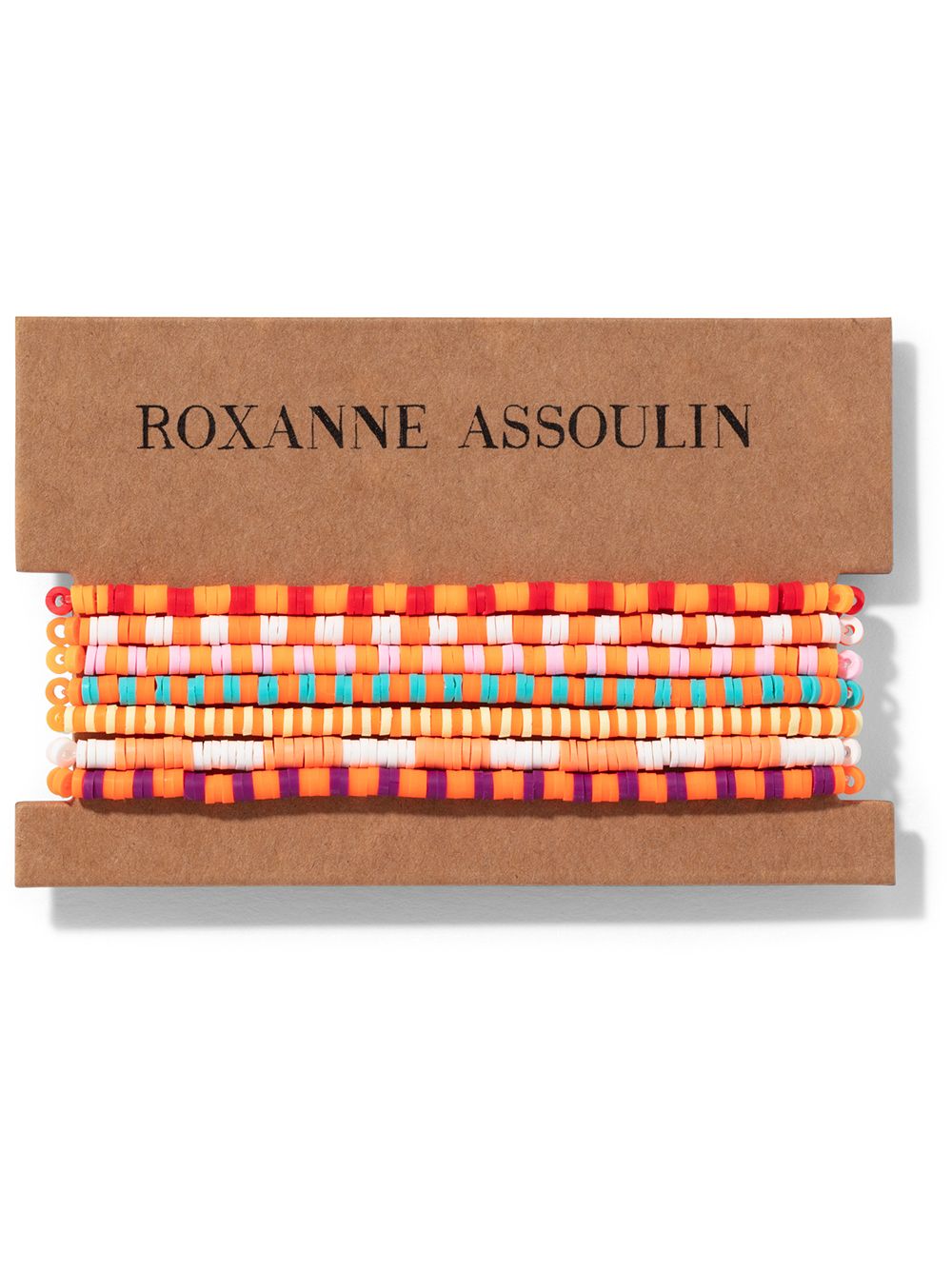 Roxanne Assoulin Color Therapy® 手链套装 - 橘色