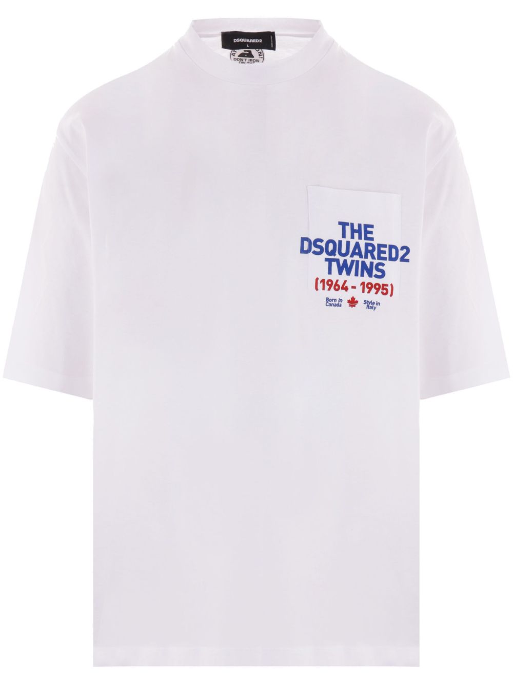 DSQUARED2 Twins T恤 - 白色