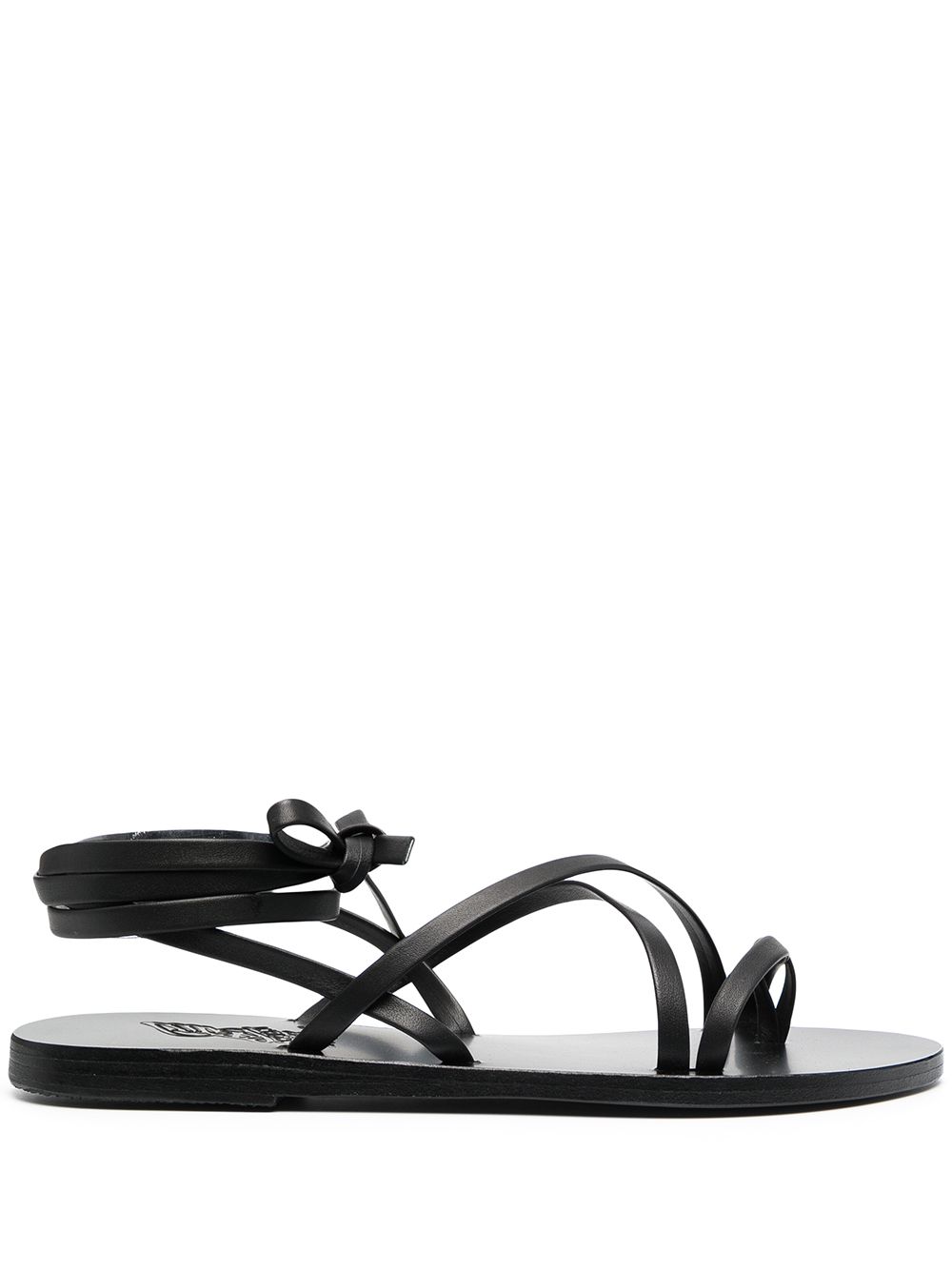 Ancient Greek Sandals 裹踝凉鞋 - 黑色