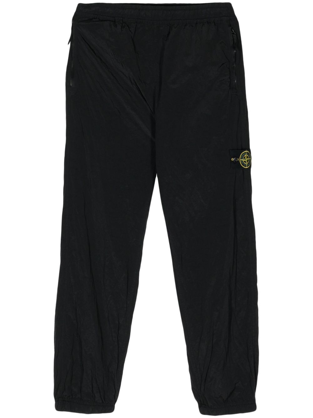 Stone Island Compass-badge track pants - 黑色