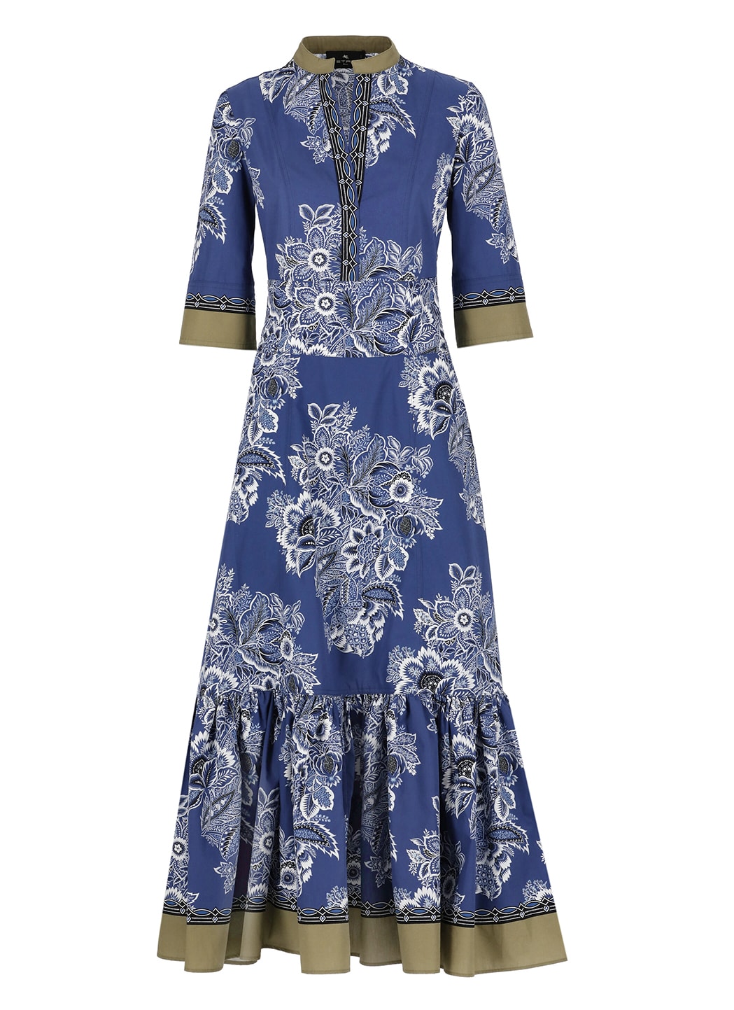 Etro Bouquet Bandana Dress