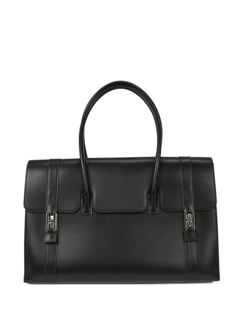 Hermès Pre-Owned Drag 2 37 手提包（2000年典藏款） - 黑色