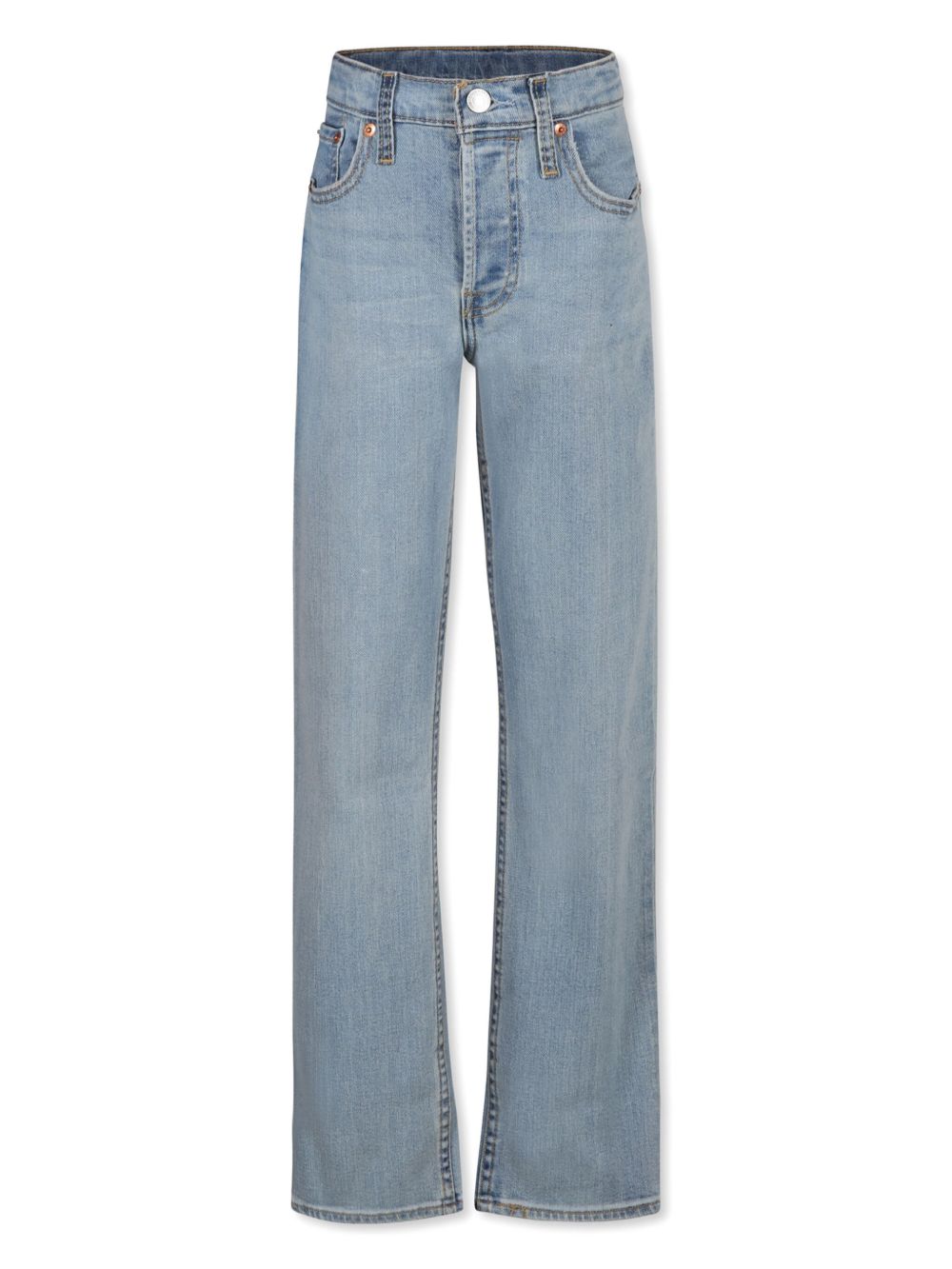 Levi's Kids 弹性棉牛仔裤 - 蓝色