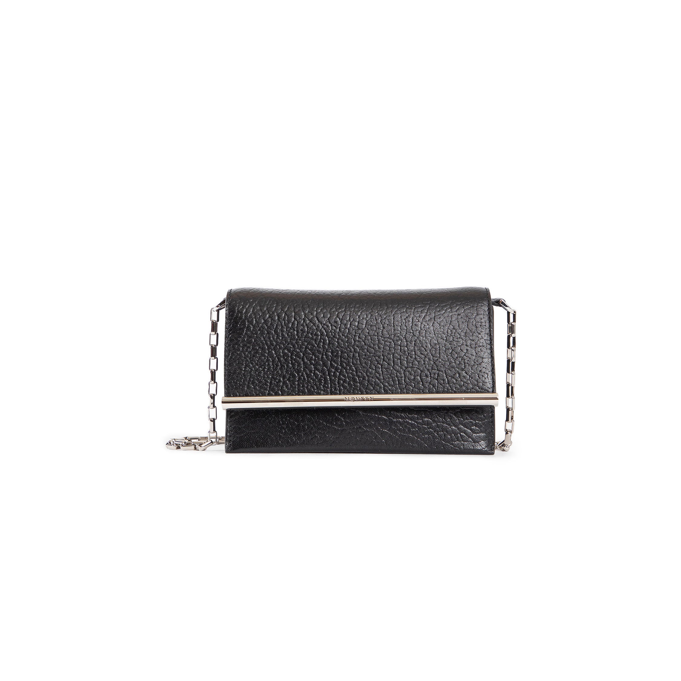 ALEXANDER MCQUEEN WOMAN BLACK MINI BAGS