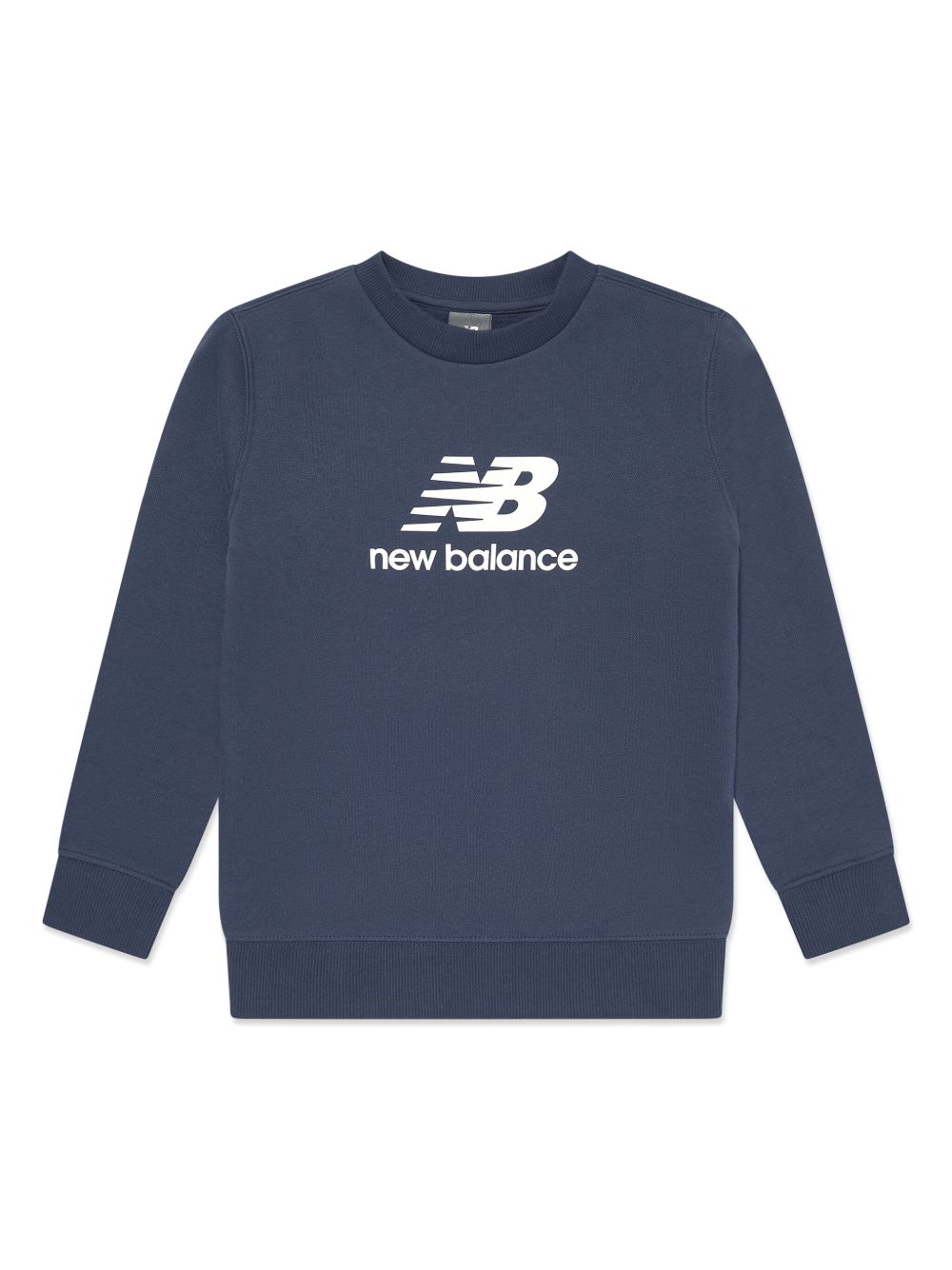 New Balance Kids logo印花T恤 - 蓝色