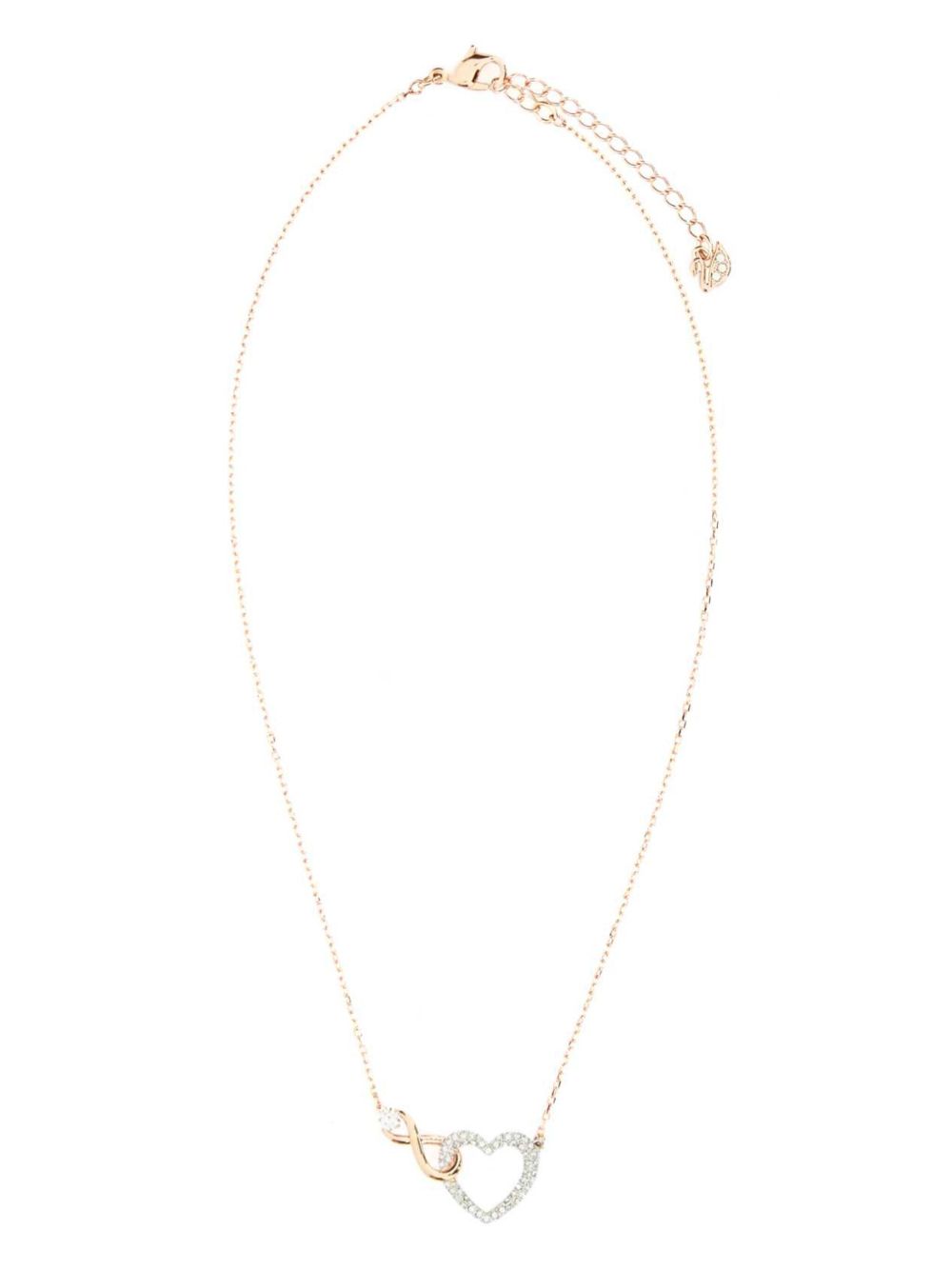 Swarovski Hyperbola 项链 - 粉色