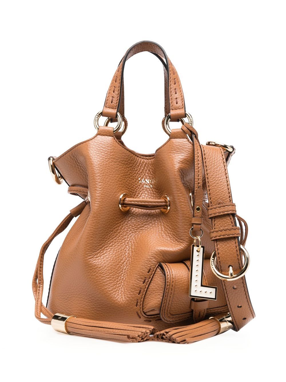 Lancel Premier Flirt 小号水桶包 - 褐色