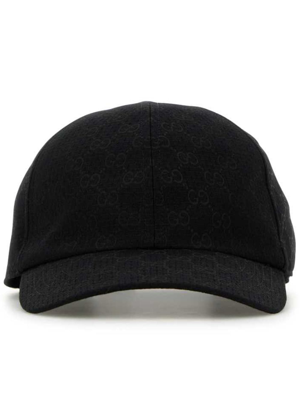 Gucci GG Supreme 棒球帽 - 黑色