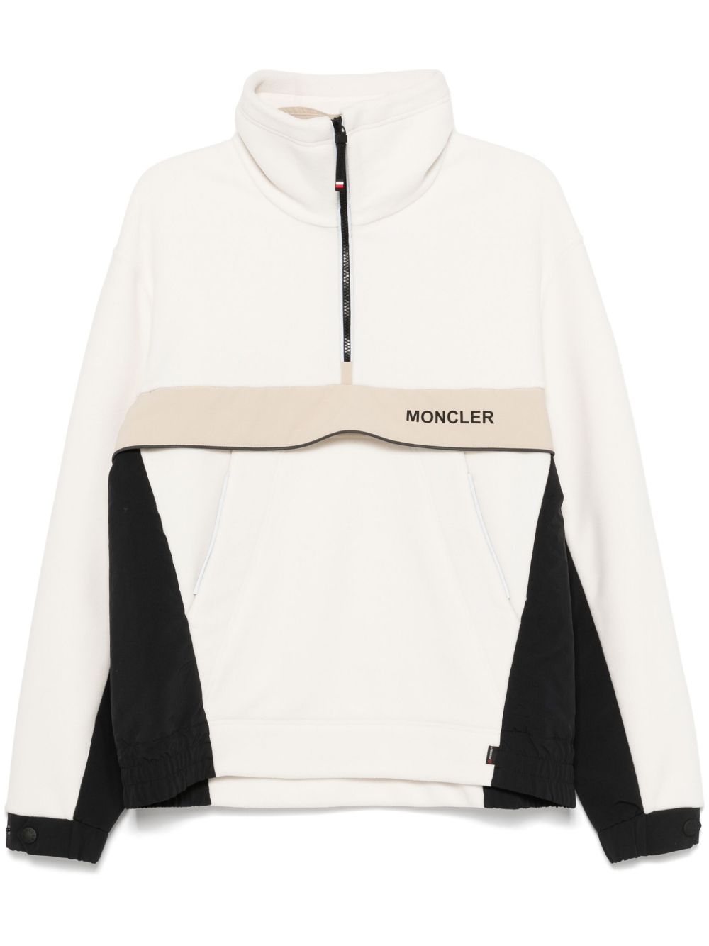 Moncler Grenoble 拉链卫衣 - 中性色
