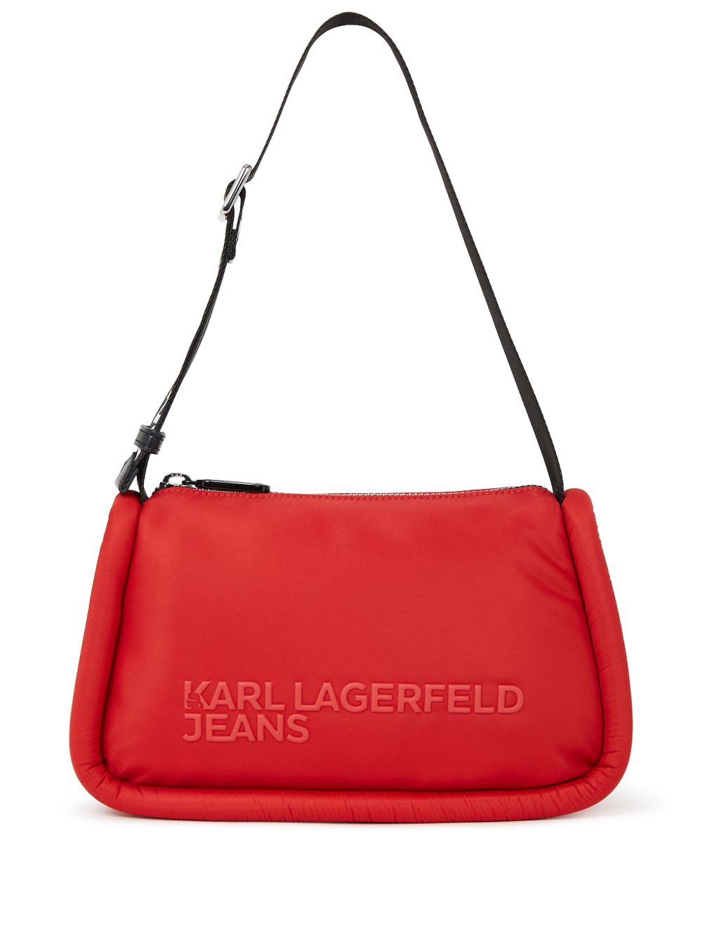 Karl Lagerfeld Jeans 蓬松单肩包 - 红色