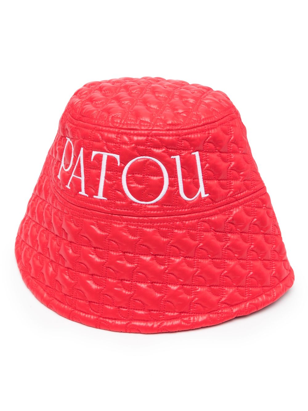 Patou logo刺绣渔夫帽 - 红色