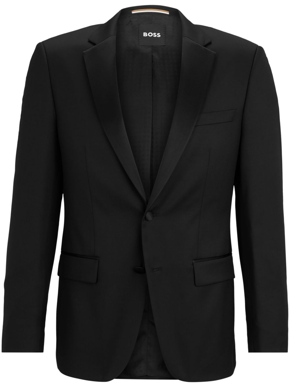 BOSS Huge Slim Fit 塔士多西装夹克 - 黑色