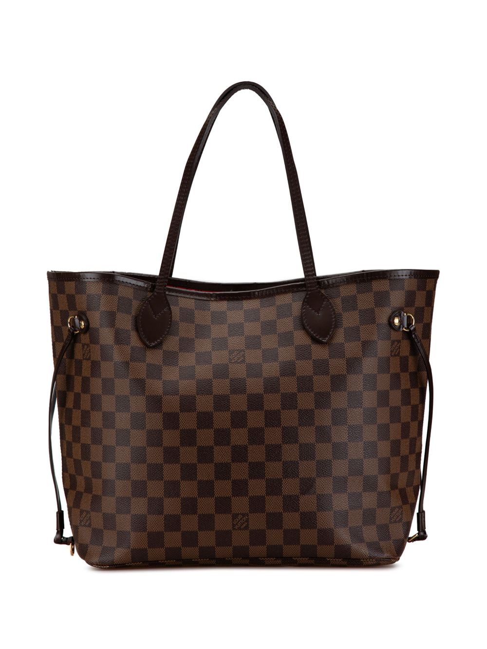 Louis Vuitton Pre-Owned Damier Ebene Neverfull MM 手提包（2011年典藏款） - 褐色