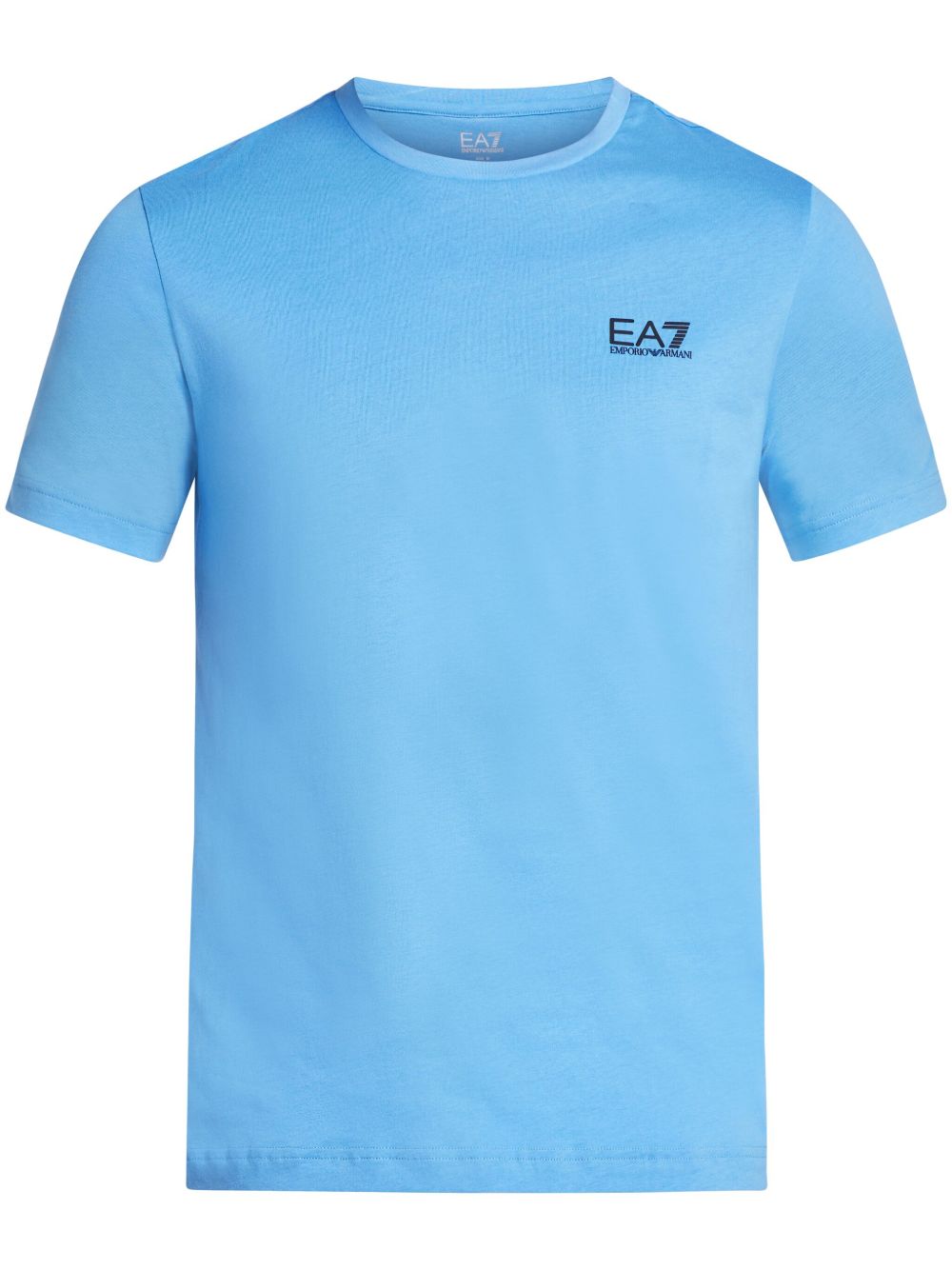 Ea7 Emporio Armani 棉T恤 - 蓝色
