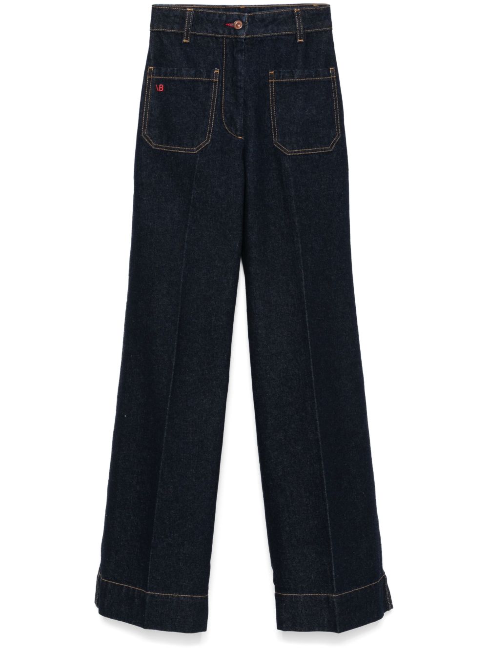 Victoria Beckham Alina 牛仔裤 - 蓝色