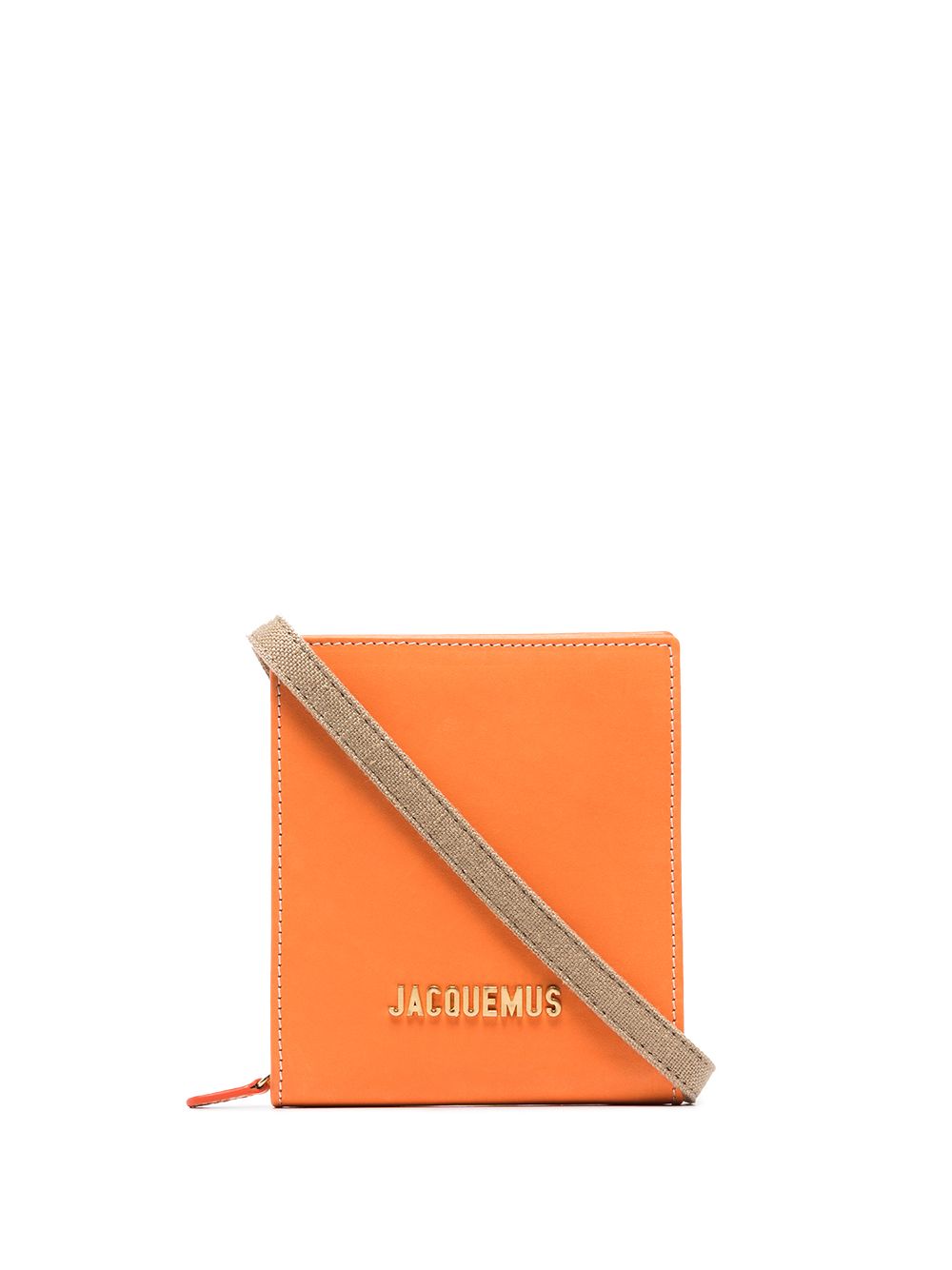 Jacquemus Le Gadjo 挂颈包 - 橘色