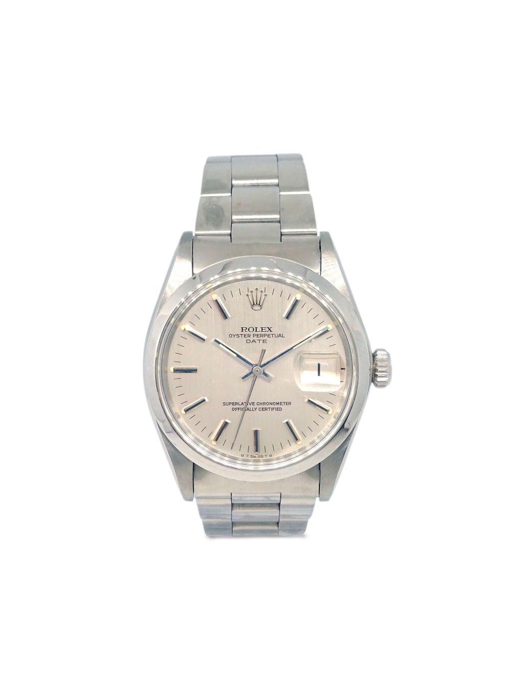 Rolex Oyster Perpetual 34毫米腕表（1970年典藏款） - 银色