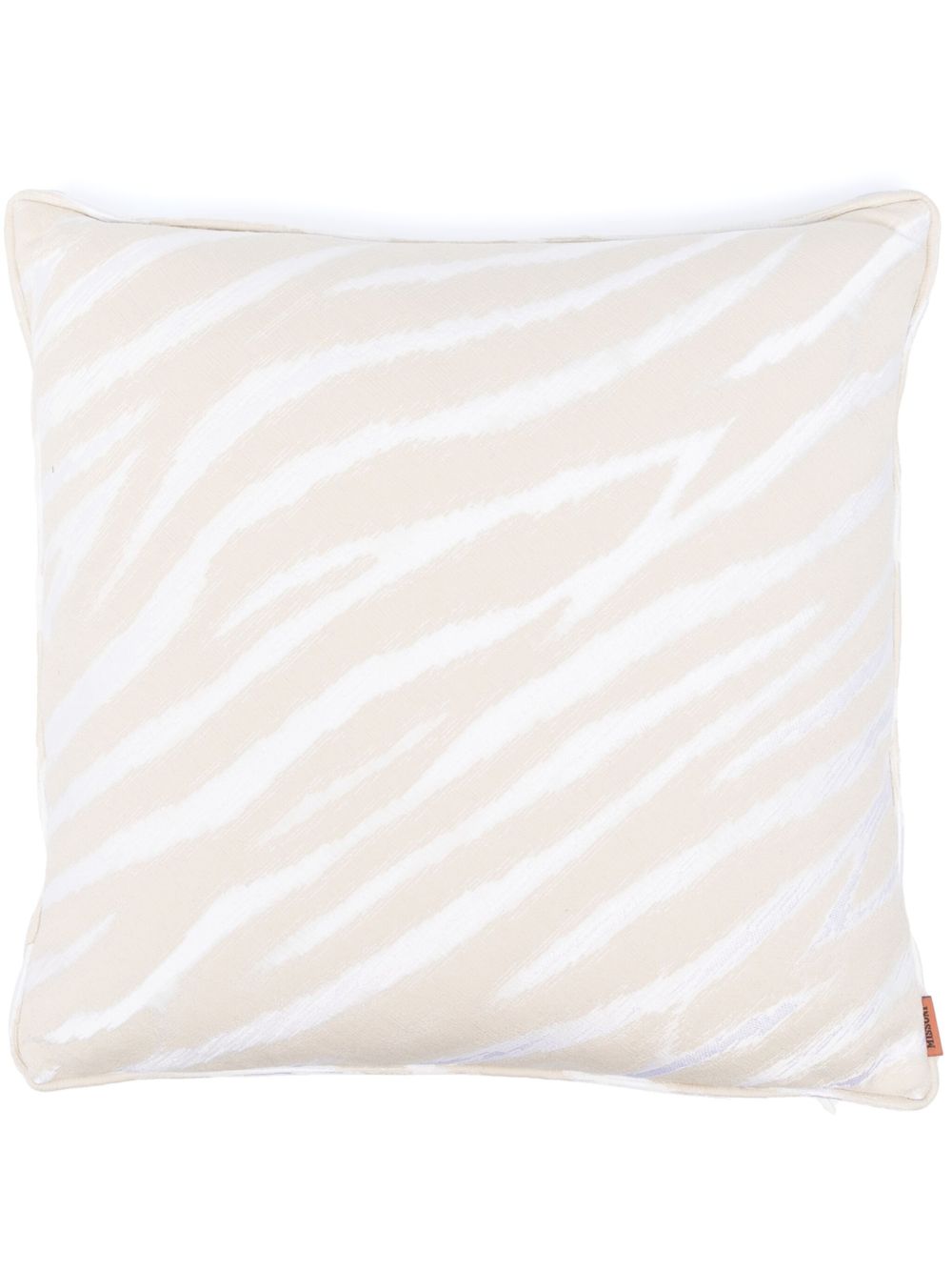 Missoni Home 抽象印花棉质枕头（40厘米 x 40厘米） - 白色