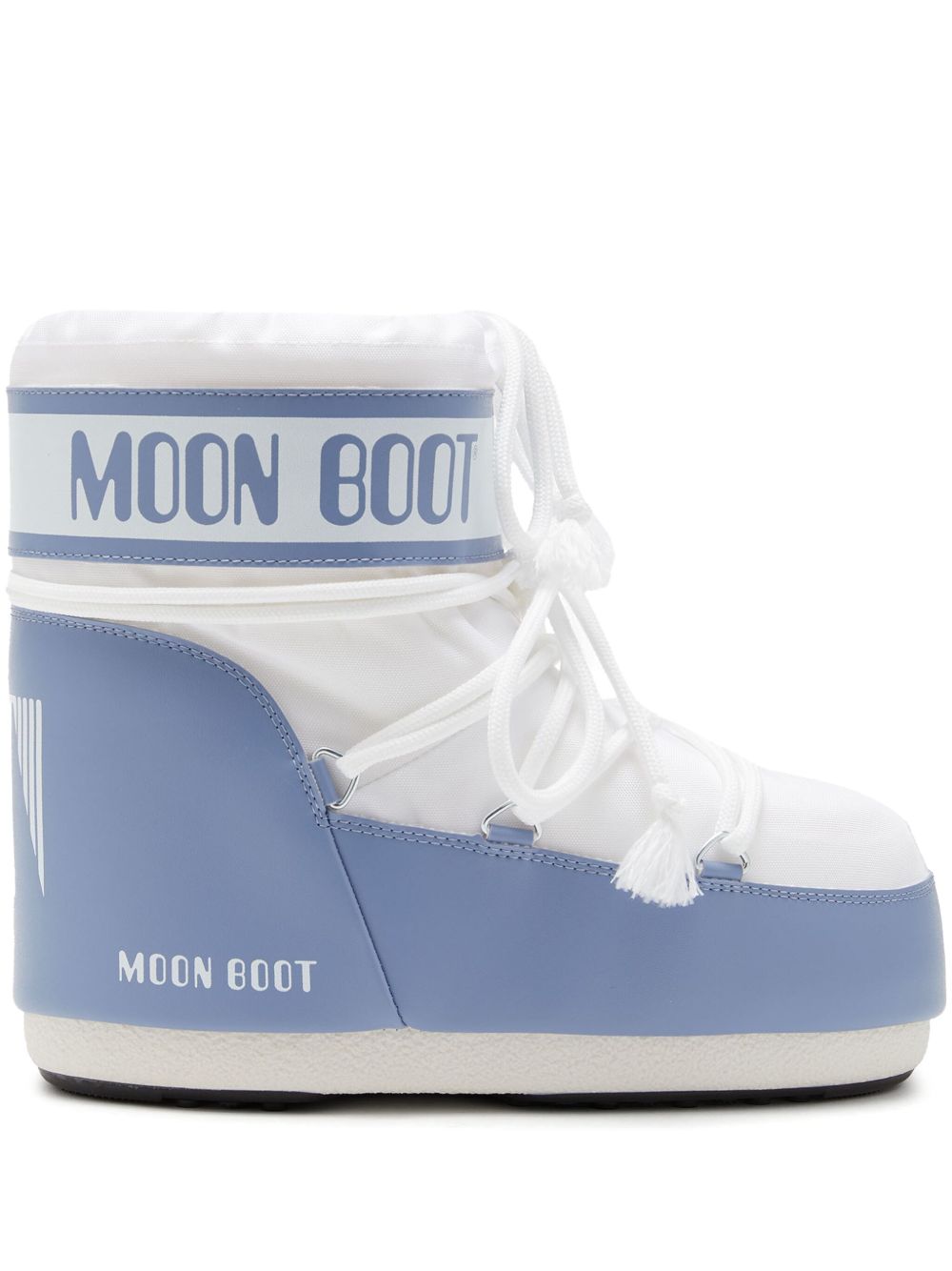 Moon Boot Icon logo印花填充靴 - 灰色
