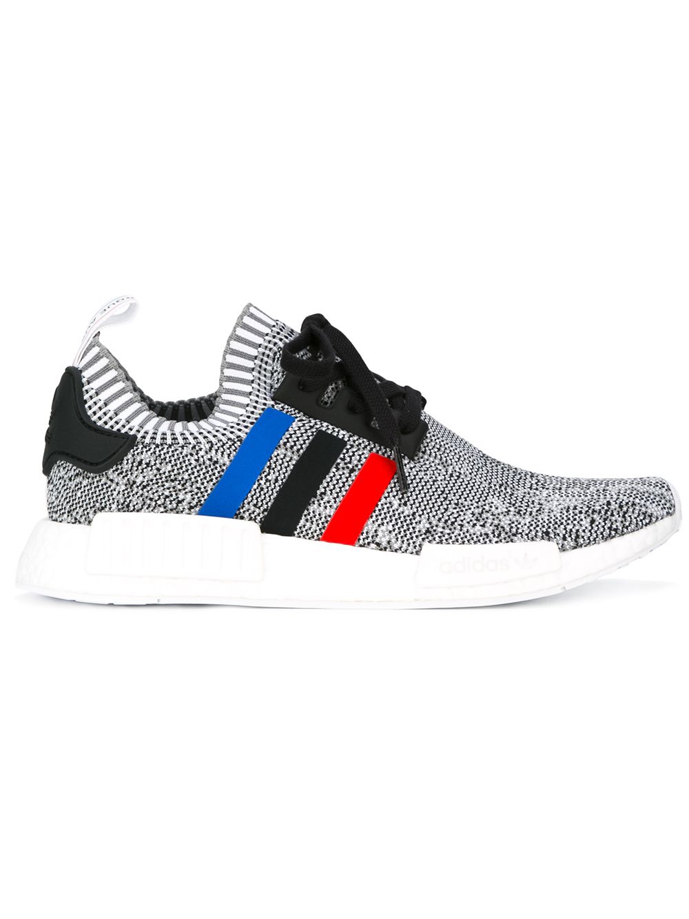 adidas 系带运动鞋 - 黑色