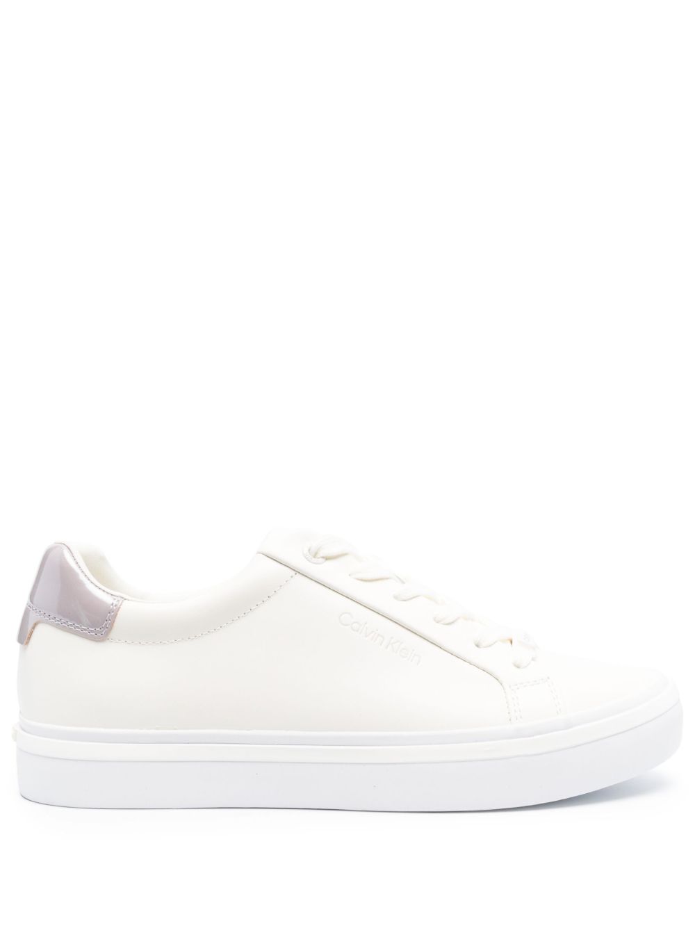 Calvin Klein Vulc 系带运动鞋 - 白色
