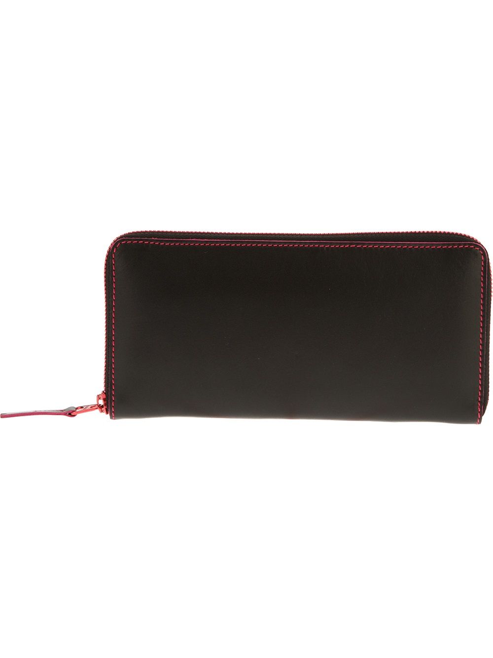 Comme Des Garçons Wallet 拉链钱包 - 黑色