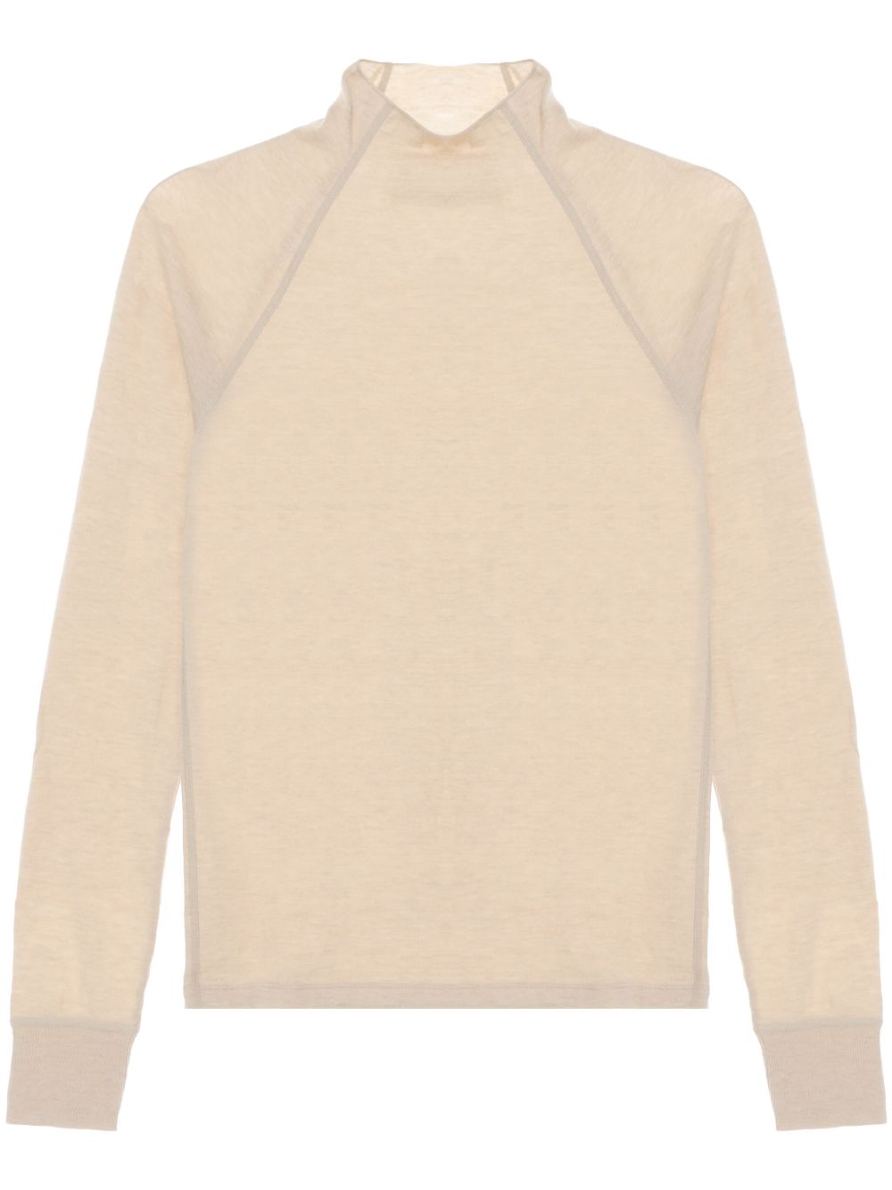 Carven 高领毛衣 - 中性色