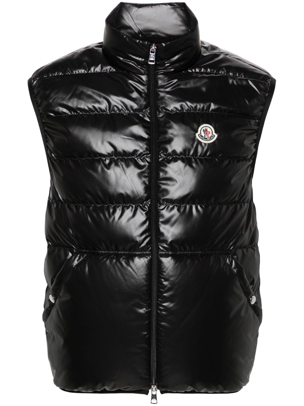 Moncler Aube 马甲 - 黑色