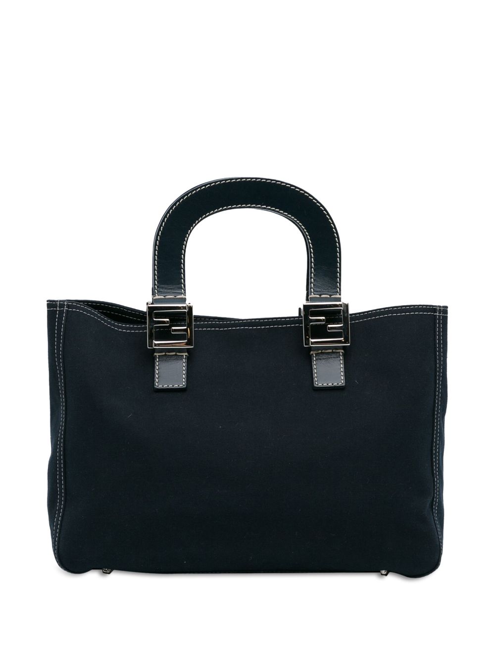 Fendi Pre-Owned Twins 牛仔手提包（2000-2010年典藏款） - 蓝色