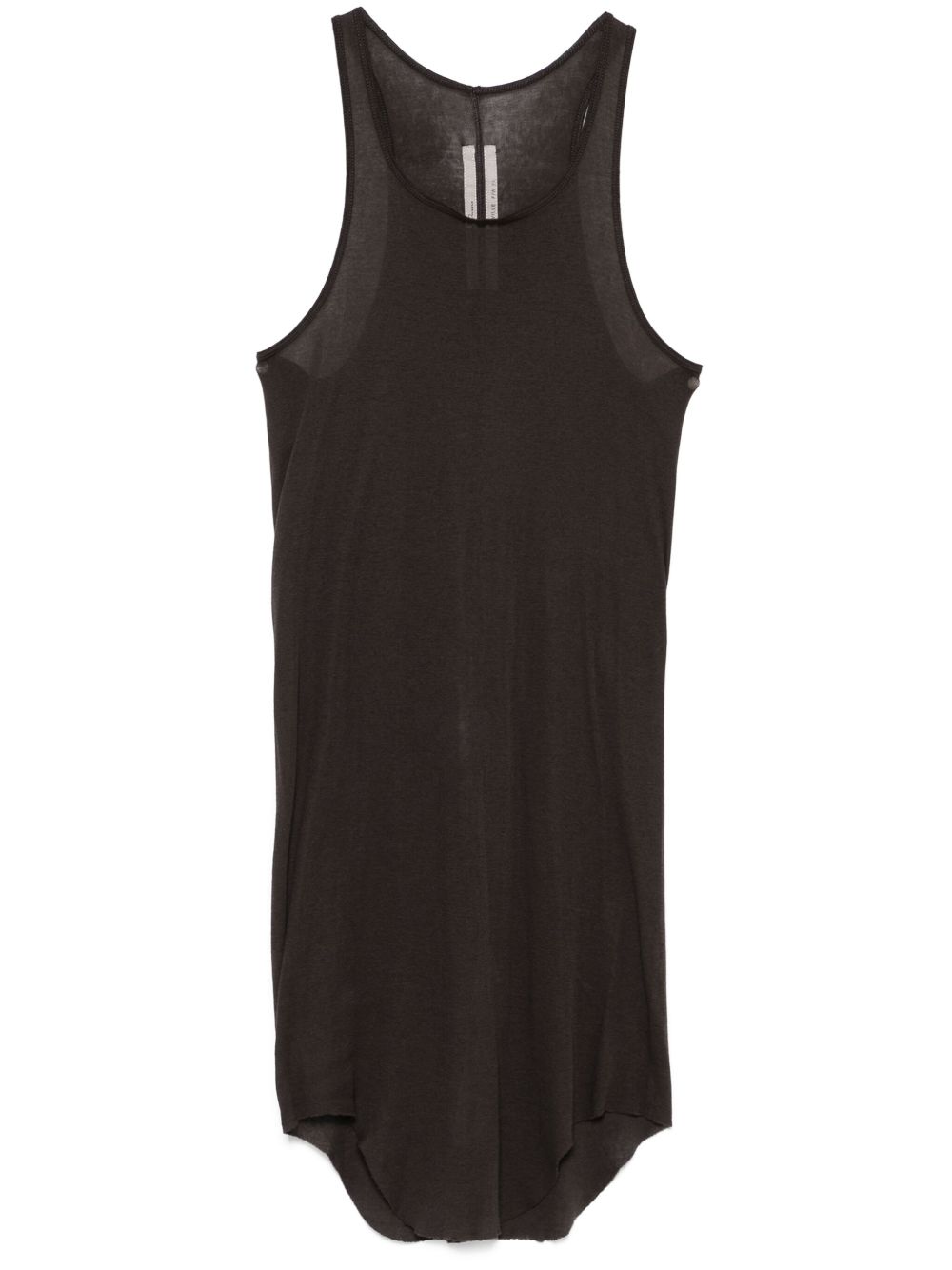 Rick Owens 棉坦克背心 - 灰色