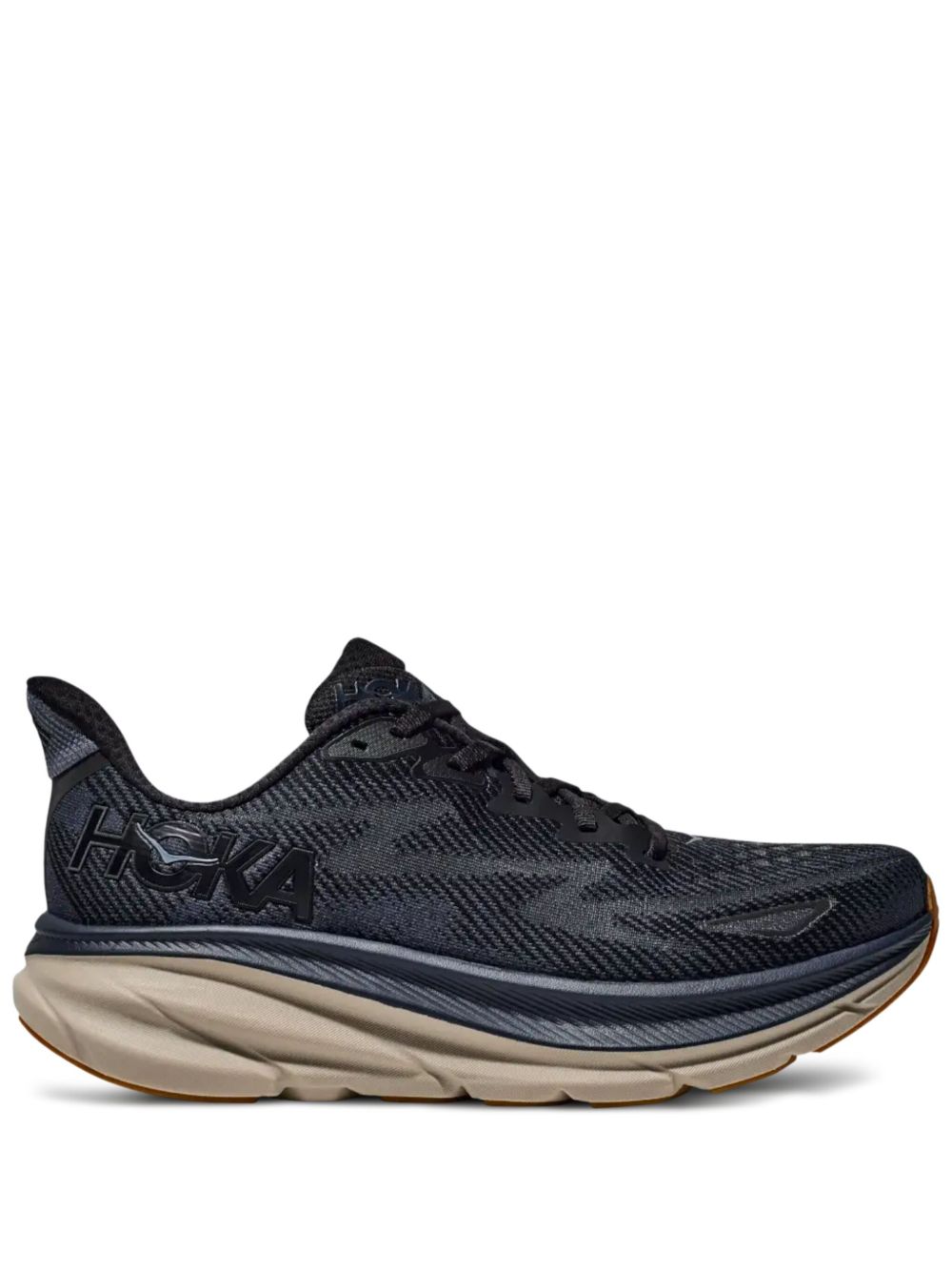 HOKA One Clifton 9 运动鞋 - 黑色