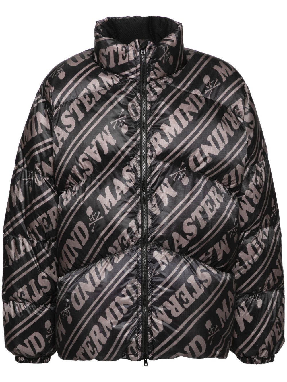Mastermind World logo羽绒夹克 - 黑色