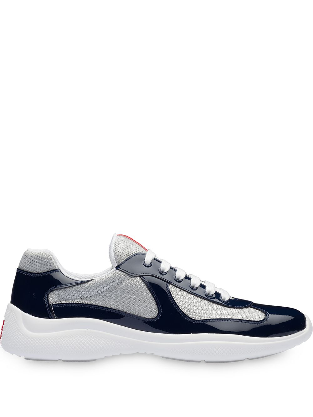 Prada America's Cup 低帮运动鞋 - 蓝色