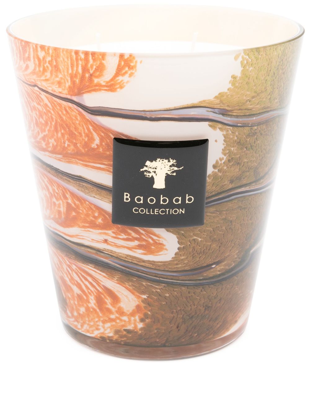 Baobab Collection Okavango 照片印花香薰蜡烛 - 白色