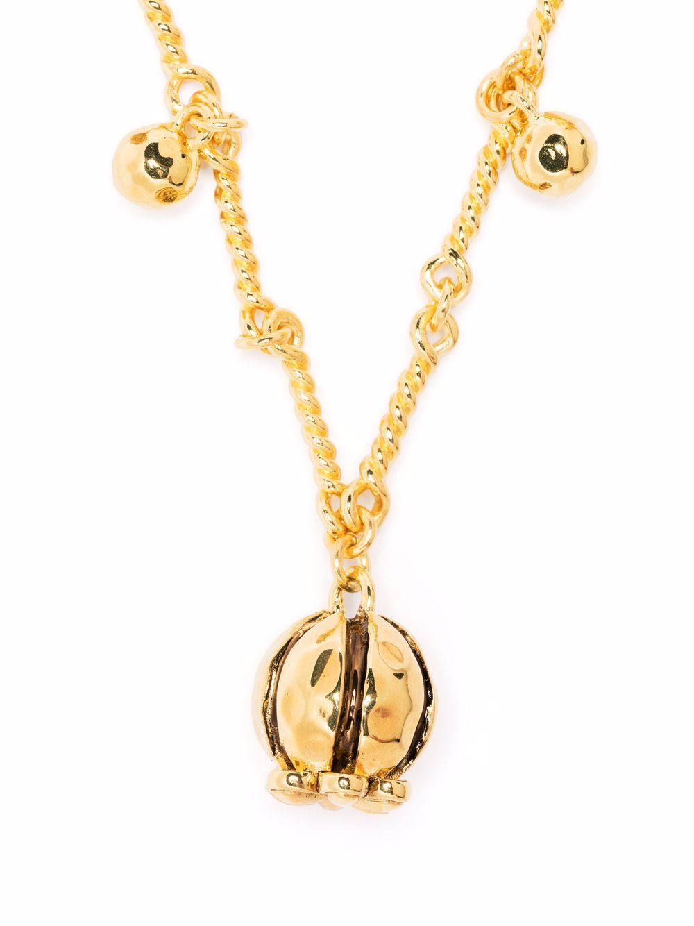 Aurelie Bidermann Virginia 钟形吊饰项链 - 金色